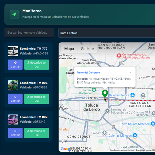 Global network map connection